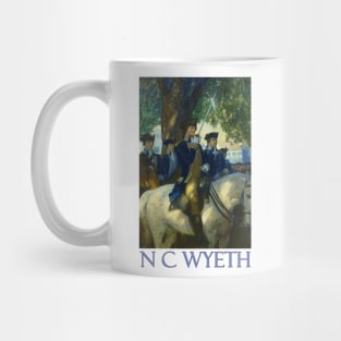 General George Washington on Horseback by N C Wyeth Mug